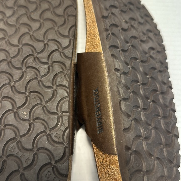 Birkenstock Sparta bronze metallic leather 38 regular sandals - Picture 11 of 11